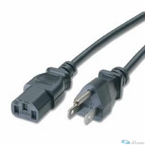 Cables To Go - 10ft 18 AWG Power Cord PC Monitor/Printer Cable Retail