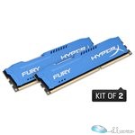 8GB 1600MHz DDR3 CL10 DIMM (Kit of 2) HyperX FURY Blue