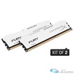 8GB 1600MHz DDR3 CL10 DIMM (Kit of 2) HyperX FURY White