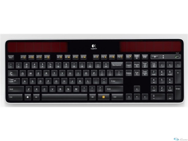 K750 WIRELESS SOLAR KEYBOARD - Keyboard - QWERTY - Wireless - USB