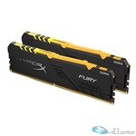 16GB 3200MHz DDR4 CL16 DIMM (Kit of 2) 1Rx8 HyperX FURY RGB
