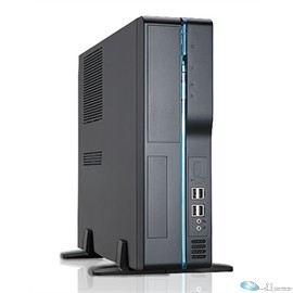 In-Win Case BL631.FH300TB microATX SFF Slim 1/1(3) Bays USB HD Audio 80mm Fan Black Retail