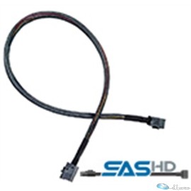 Adaptec Cable 2282100-R Internal SCSI Mini Serial SAS SAS SFF-8643 Poly Bag