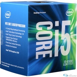 Core i5-6500 (Skylake), up to 3.60 GHz Turbo Boost, LGA1151, 6MB Cache, 4 cores/