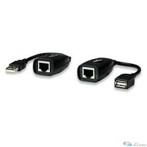 USB Line Extender Over Cat5 - Black
