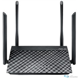 Asus RT-AC1200 Ethernet Wireless Router 2.40 GHz ISM Band - 5 GHz UNII Band(4 x External) - 1200 Mbit/s Wireless Speed - 4 x Network Port - 1 x Broadband Port - USB - Fast Ethernet - Desktop