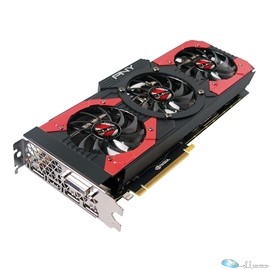 PNY Video Card VCGGTX10708XGPB-OC GeForce GTX1070 XLR8 Gaming OC 8GB GDDR5 DL-DVI/HDMI/3xDisplayPort Retail