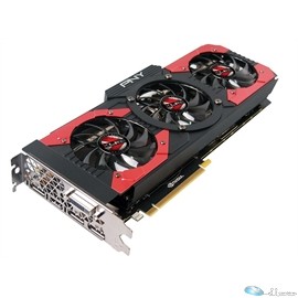 PNY Video Card VCGGTX10808XGPB-OC GeForce GTX1080 XLR8 Gaming OC 8GB GDDR5 OC DL-DVI/HDMI/3xDisplayPort Retail