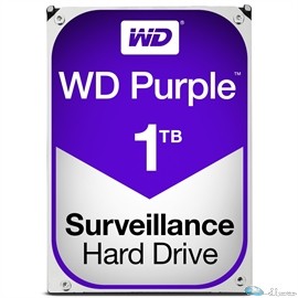 WD PURPLE 1TB SATA 6 GB/S 64MB INTELLIPOWER 3.5  3 YEARS WARRANTY