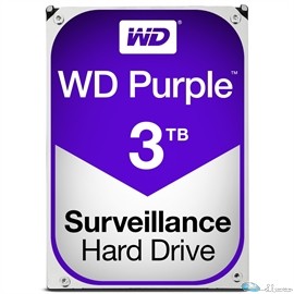 WD PURPLE 3TB SATA 6 GB/S 64MB INTELLIPOWER 3.5  3 YEARS WARRANTY