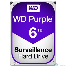 WD PURPLE 6TB SATA 6 GB/S 64MB INTELLIPOWER 3.5  3 YEARS WARRANTY