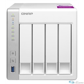 QNAP Network Attached Storage TS-431P2-4G-US 4Bay 1.7Ghz 6GB SATA 6Gb/s HDD Hot-swappable with DLNA Personal Cloud Retail