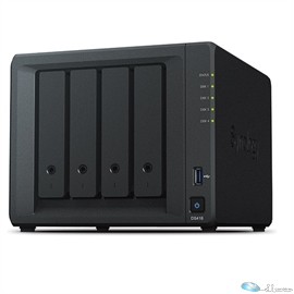 Synology NAS DS418 4 bay DiskStation 1.4GHz 2GB Retail