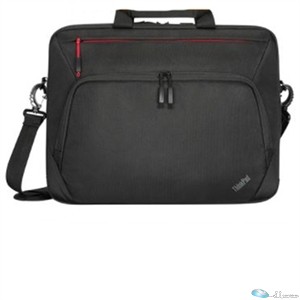 Lenovo Essential Plus Carrying Case Rugged (Briefcase) for 15.6 Notebook - Black - Weather Resistant, Wear Resistant - Ballistic Nylon Body - ThinkPad Signature Logo - Luggage Strap, Shoulder Strap, Hand Grip, Carrying Strap, Handle - 14.17 (360 mm) Height x 16.42 (417 mm) Width x 3.07 (78 mm) D