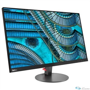 Lenovo ThinkVision S27i-10 27 WLED LCD Monitor - 16:9 - 4 ms GTG - 1920 x 1080 - 16.7 Million Colors - Full HD - HDMI - VGA - Raven Black