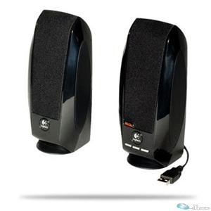 LOGITECH S150 USB STEREO Speakers - Speaker - 2.4Watt - Black - USB - Power Supp