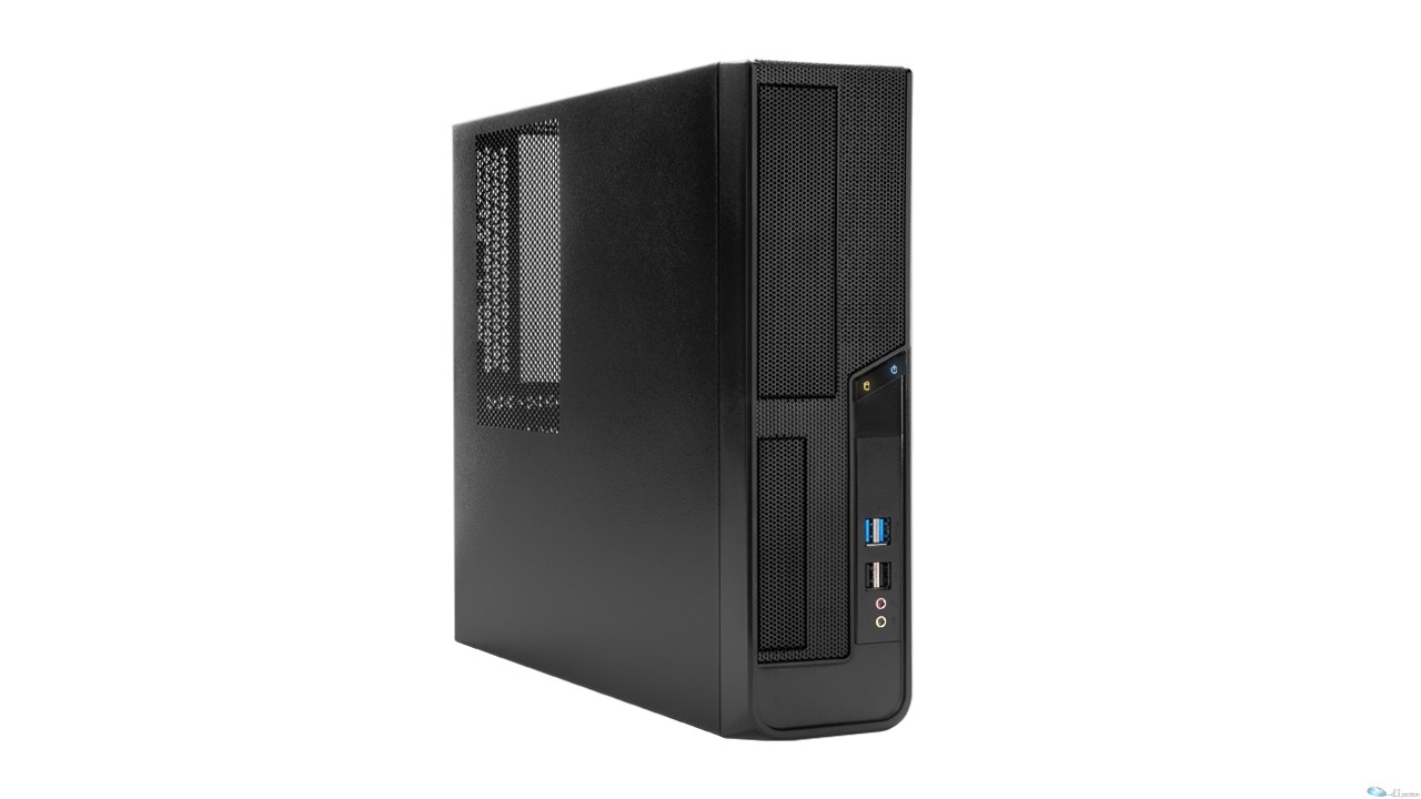 In-Win Case BL040.FF300TB3F mATX Slim Desktop BK 300W 1 1 (2) Bays USB 3.0 HD