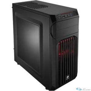 Carbide Series SPEC-01 Mid Tower Gaming Case w/ Side Window, Blue LED Fan, 1xFro