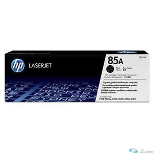 HP 85A (CE285A) Black Original LaserJet Toner Catridge; Avg Page Yield 1600