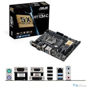 H110M-C/CSM, microATX, LGA1151, Intel 6th Core i7/ i5 / i3 / Pentium / Celeron,