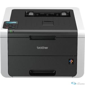 Brother HL-3170CDW LED Printer - Color - 2400 x 600 dpi Print - Plain Paper Print - Desktop - 23 ppm Mono / 23 ppm Color Print - 250 sheets Input - 30000 pages per month - Automatic Duplex Print - LCD - Ethernet - Wireless LAN - USB