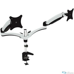 Amer Mounts HYDRA2 is an Articulating Dual-Head 15-28 Monitor Mount Also most 29 screens(VESA). Clamp it to your desk and adjust your flat panel LCD display to best ergonomic view position Swivel, Tilt, Pivot, Rotate(Landscape/Portrait)
