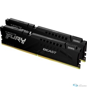 KINGSTON 64GB 5200MHZ DDR5 CL40 DIMM (KIT OF 2) FURY BEAST BLACK