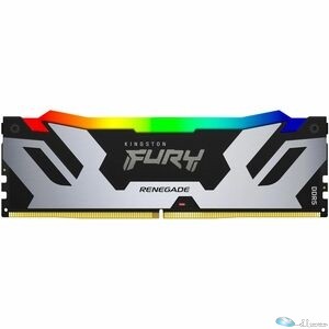 KINGSTON 64GB 6400MT/S DDR5 CL32 DIMM (KIT OF 2) FURY RENEGADE RGB SILVER XMP