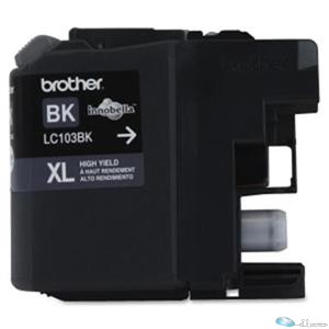 BROTHER INK CART LC103BKS HY BLK