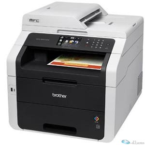 Brother MFC-9330CDW LED Multifunction Printer - Color - Plain Paper Print - Desktop - Copier Fax Printer Scanner - 22 ppm Mono/22 ppm Color Print - 2400 x 600 dpi Print - 22 cpm Mono/22 cpm Color Copy - Support Plain Paper - 1, 1, 1 x Input Tray, Duplex Automatic Document Feeder, Output Tray 250, 35