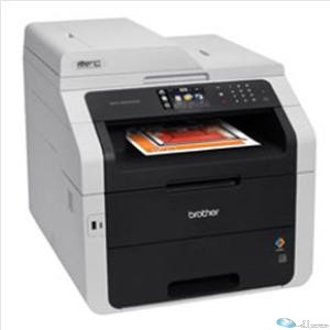 Brother MFC-9340CDW LED Multifunction Printer - Color - Plain Paper Print - Desktop - Copier Fax Printer Scanner - 22 ppm Mono/22 ppm Color Print - 2400 x 600 dpi Print - 22 cpm Mono 22 cpm Color Copy - Touchscreen LCD - 1200 dpi Optical Scan - Automatic Duplex Print - 250 sheets Input - Ethernet - 