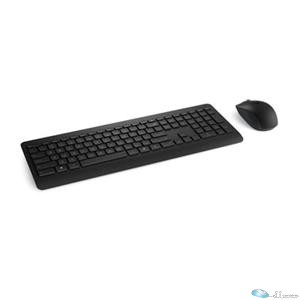 Microsoft Wireless Desktop 900 ANGLAIS - USB 2.0 Wireless RF Optical - 1000 dpi - 3 Button - Scroll Wheel - QWERTY - Black - Symmetrical - AAA, AA - Compatible with Computer