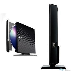 ASUS 8X DVD-RW SLIM EXTERNAL, BLACK DIAMOND, RETAIL, NO STAND,for PC,Mac,and Lap