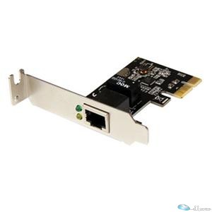 Add a 10/100/1000Mbps Ethernet port to any PC through a PCI Express slot - 1 Por
